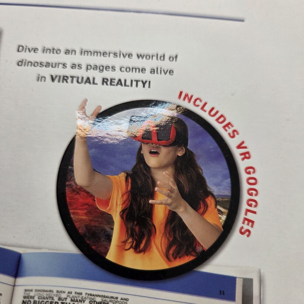 New Abacus Illustrated Interactive VR Learning Activity Set Assorted Dinosaurs - Picture 11 of 11